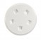 TRAPPE DE VISITE A VISSER 110 MM BLANC