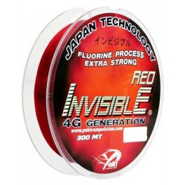 NYLON YUKI INVISIBLE RED-ROUGE 0.14MM 3,1 kg - 300 MT ---ndd NYLON YUKI INVISIBLE RED-ROUGE 0.14MM 3,1 kg - 300 MT ---ndd