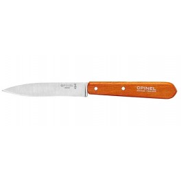COUTEAU OFFICE NOGENT LAME LISSE MANCHE BOIS ORANGE