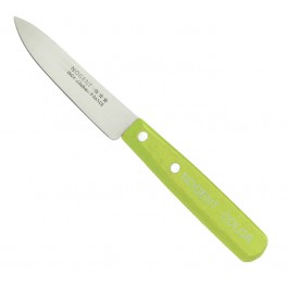 COUTEAU OFFICE NOGENT LAME LISSE MANCHE BOIS VERT ANIS