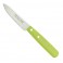 COUTEAU OFFICE NOGENT LAME LISSE MANCHE BOIS VERT ANIS
