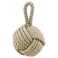 BOULE DE TOULINE BEIGE COTON 27X15X15CM