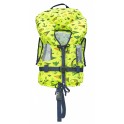 GILET DE SAUVETAGE ENFANT JAUNE DE 20 A 30 KG - 100N