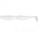 LEURRES MEGABASS SPINDLE WORM 5 SOLID WHITE sachet de 6