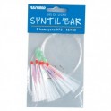 BAS DE LIGNE  FLASHMER PLUMES  SYNTIL BAR 1/0 5HAM