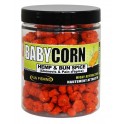 Pellets Baby Corn- 200gr - Hemp and Bun spice - Orange FUN FISHING