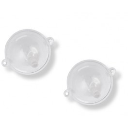 POCHETTE 2x JET BULL - SPHERIQUE - N° 1 (25 mm) - TRANSPARENT POCHETTE 2x JET BULL - SPHERIQUE - N° 1 (25 mm) - TRANSPARENT