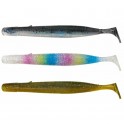 LEURRE SAVAGEAR GRAVITY STICK PADDLETAIL 14CM 15G GHOST MIX 6PCS