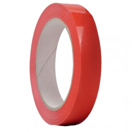 Ruban de masquage PVC rouge -19 mm x 66 m Ruban de masquage PVC rouge -19 mm x 66 m