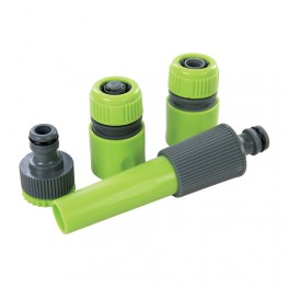 Kit lance arrosage avec raccords eau - 5 pièces Kit lance arrosage avec raccords eau - 5 pièces