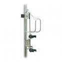 Etrier support inox pour bouée couronne et feu à retournement