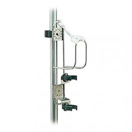 Etrier support inox pour bouée couronne et feu à retournement