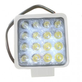 Projecteur étanche à LED - carré - 16 x 3 W Projecteur étanche à LED - carré - 16 x 3 W