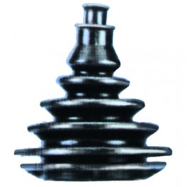 Soufflet passe cable caoutchouc noir - 42 mm perçage Soufflet passe cable caoutchouc noir - 42 mm perçage
