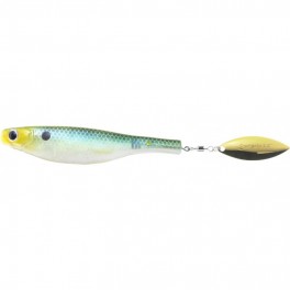 Leurre Dartspin Pro 5 1/2 SEETHROUGH GREENBACK monté x1