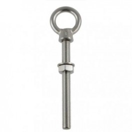 Piton à œil vis métrique INOX A4 M6 x 40mm Piton à œil vis métrique INOX A4 M6 x 40mm