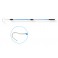 GAFFE POISSON TELESCOPIQUE ALU BLEUE 120 CM