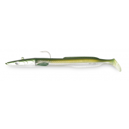 LEURRE YKR HAPPY EEL 150 MM - 50 GRS - GREEN NATURAL