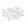 MICROPERLES VERCELLI TRANSPARENTS - 200 PCS
