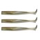 LEURRES FIIISH CRAZY PADDLE TAIL 120 - 3 corps - KHAKI - CPT120