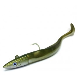 LEURRE FIIISH LEURRE FIIISH COMBO CRAZY PADDLE TAIL 35G KHAKI CPT180