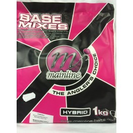 Mix pour bouillettes Mainline Base Mixes Hybrid 1Kg ---ndd