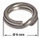 ANNEAUX BRISES SPINNER 6MM SACHET DE 100 - MOU2046