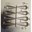 MOULE A PLOMBS POIRE 70-90-100-120 GRS A9 - MOU120BIS