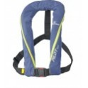 GILET GONFLABLE PILOT 165N ZIP MANUEL BLEU 