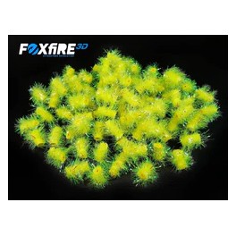 PERLES FOXFIRE 3D POILS HOLOGRAPHIQUE JAUNE