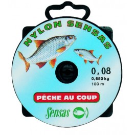 NYLON SENSAS SPECIAL PECHE AU COUP 100M D.0,08