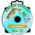 NYLON SENSAS SPECIAL TRUITE 100M D.0,22  