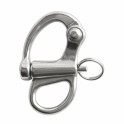 Mousqueton drisse avec oeil inox - 52Mm ---NTT