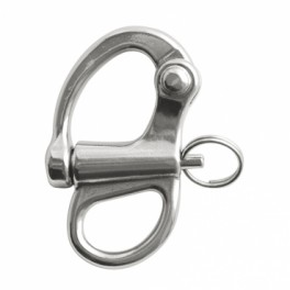 Mousqueton drisse avec oeil inox - 52Mm ---NTT