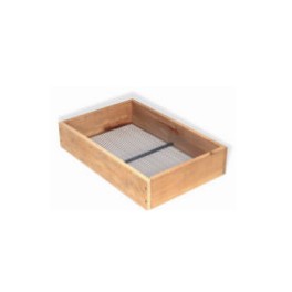 TRIEUR A CREVETTES BOIS INOX Grand Modèle