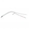 LEURRE FLASHMER BLISTER 2x ANGUILLONS 7/0 - BLANC MAT