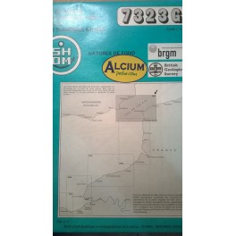 CARTE MARINE SHOM 7323G PAS DE CALAIS BOULOGNE SUR MER