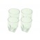 4 VERRES A EAU ---ndd