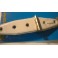 2 CHARNIERES DOUBLE OVALE INOX 132x30 mm ---ndd
