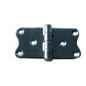 2 CHARNIERES INOX ASI 316 75x40 mm ---ndd
