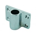 1 SUPPORT DAME DE NAGE LAITON CHROME 55x36 Diam.14 mm