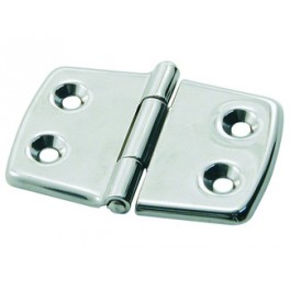 2 CHARNIERES HEXAGONALES INOX 316 73x53 mm 2 CHARNIERES HEXAGONALES INOX 316 73x53 mm