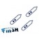 Rattles Capsules de verre bruiteuses FIIISH