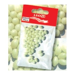 PERLES LEONI PHOSPHORESCENTES OVALES N 3 – YUKI