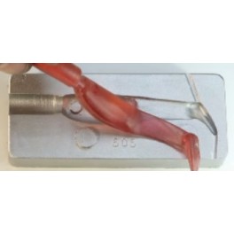 MOULE A LEURRE SOUPLE ALU - SHAD - 7CM - MOU505 - plastique liquide---ndd MOULE A LEURRE SOUPLE ALU - SHAD - 7CM - MOU505 - plastique liquide---ndd