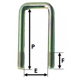 BRIDE ASSEMBLAGE HAUTE 90x30 mm pour remorque - MECT-02112