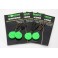 Sinker Tungsten Hooklink Weight - 9 pieces - Medium Green