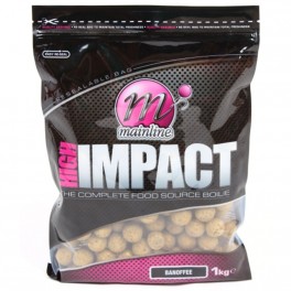 Bouillettes Mainline High Impact Banofee 15 mm - 1Kg