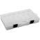 Boite plastique 23 cases - 35,5x23x5 cm