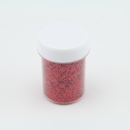 Paillettes rondes Rouge - 0,4mm - 40 ml pour plastique liquide - PLSPAI406 Paillettes rondes Rouge - 0,4mm - 40 ml pour plastique liquide - PLSPAI406